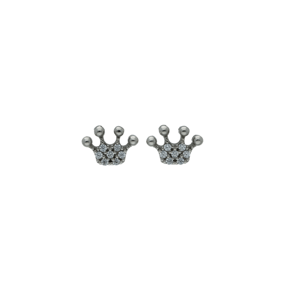 Earrings Damiata Gioielli Child in White Gold Zircone 324/102/11 - 324/102/11